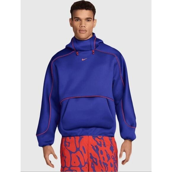 Nike Project FROG GPX Oversized Pullover Hoodie Blue Size XXL HQ0465-539 - Picture 3 of 6